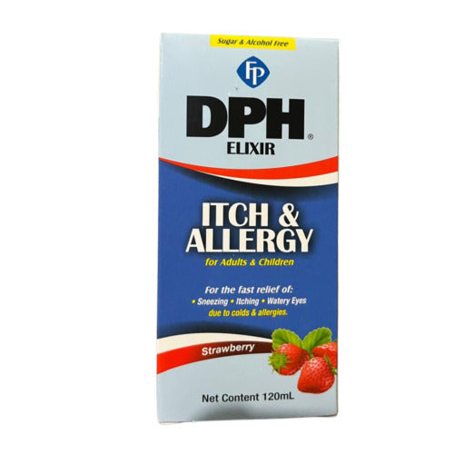 FP DPH Elixir Itch and Allergy Strawberry, 120ml